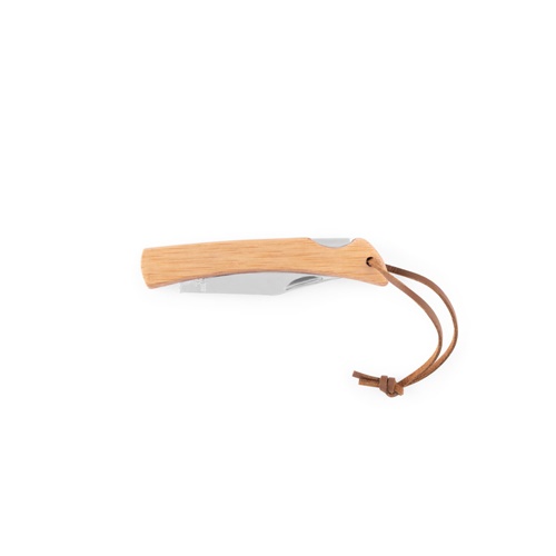 natural RANGER. Navaja de afeitar con hoja de acero inoxidable y mango de bambú