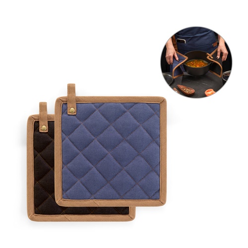 CLOVES. MANGO DE SARTÉN DE LONA DE ALGODÓN (275 G/M²)