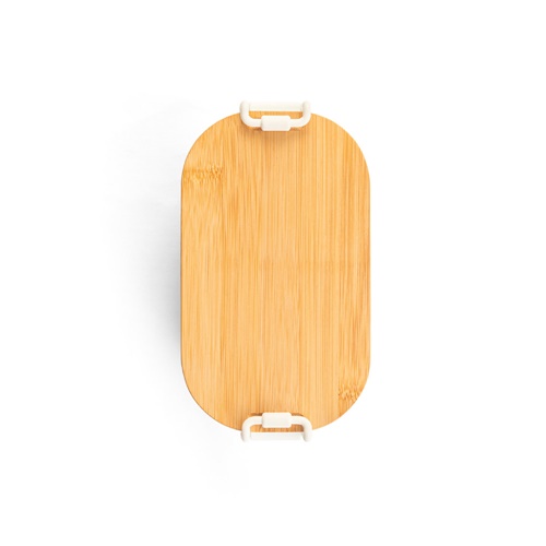 MAHLEB. Caja hermética de PP con tapa de bambú