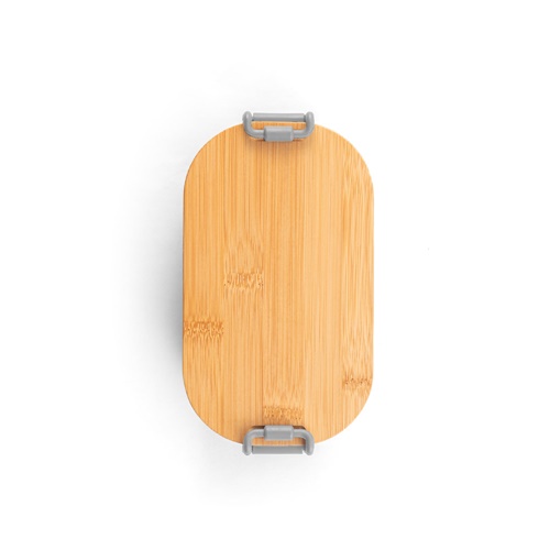 MAHLEB. Caja hermética de PP con tapa de bambú