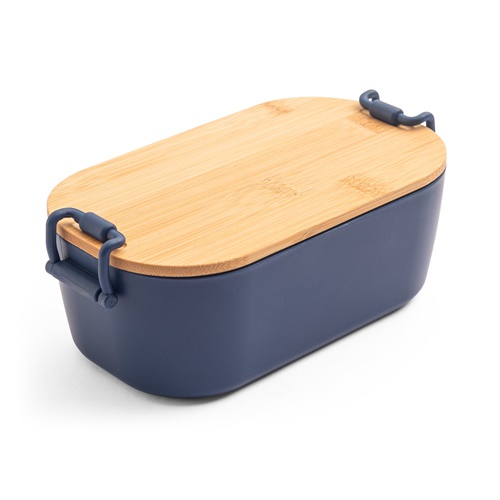 MAHLEB. Caja hermética de PP con tapa de bambú