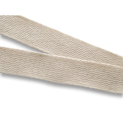 natural claro HEATHROW. Lanyard de algodón 100%