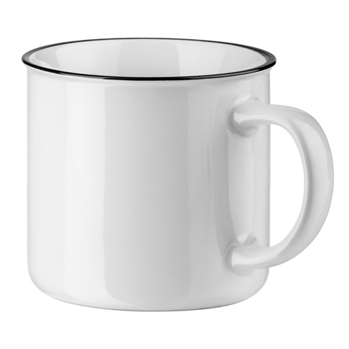 VERNON WHITE. Taza de cerámica de 340 ​​ml