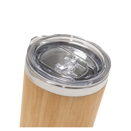 LYCKA. Vaso de bambú 350 mL