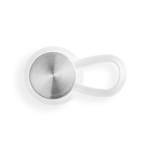 SENNA. Botella de PET reciclado (100 % rPET) con acabado brillante translúcido