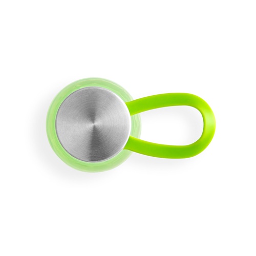 SENNA. Botella de PET reciclado (100 % rPET) con acabado brillante translúcido