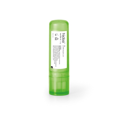 verde claro JOLIE. Bálsamo labial en PS y PP
