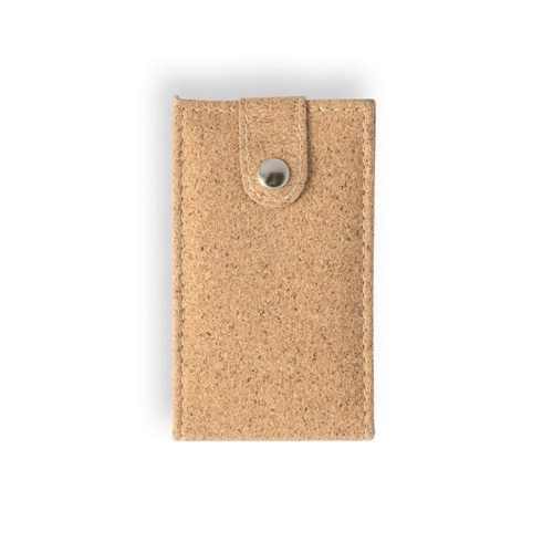 ZENA. Conjunto de manicura em aço inoxidável numa bolsa de cortiça