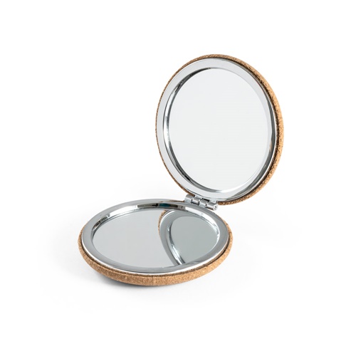 natural TILBURY. Espejo doble de bolso