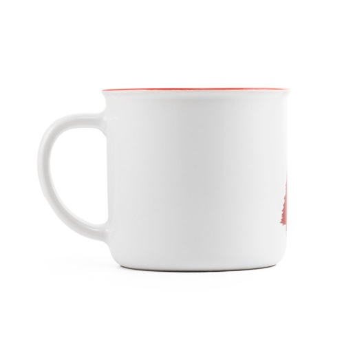 red VERNON X. Taza de ceramica
