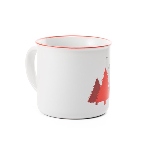 red VERNON X. Taza de ceramica