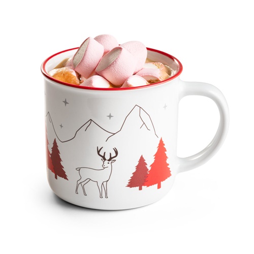 red VERNON X. Taza de ceramica