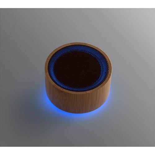 natural ARBER. Altavoz portátil de 3W con 2h de autonomía, fabricado en bambú y ABS