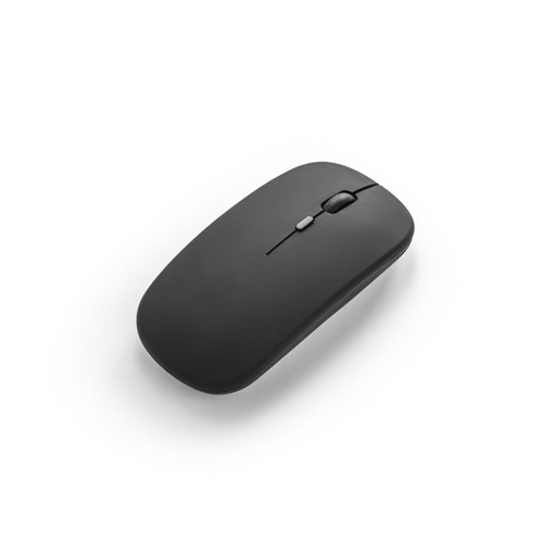 KHAN. Ratón inalámbrico con batería de 500mAh, fabricado en ABS reciclado (100% rABS)