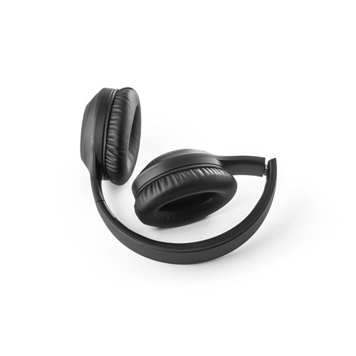 black BETTENCOURT. Auriculares inalámbricos plegables con ANC y 15h de autonomía, fabricados en ABS reciclado (100% rABS)