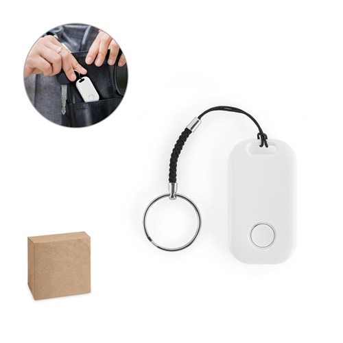 DAMY. LOCALIZADOR INALÁMBRICO DE DISEÑO COMPACTO Y LIGERO EN ABS RECICLADO (100% RABS)