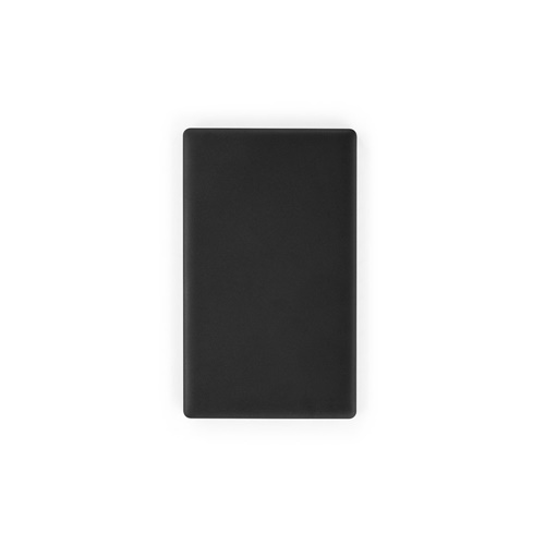 negro WIGNER. Power bank 4'000 mAh en ABS reciclado (100% rABS)