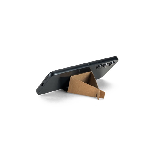 black BROGLIE. Cargador inalámbrico magnético 3 en 1 de 15 W ultrarrápido en ABS reciclado (100% rABS)