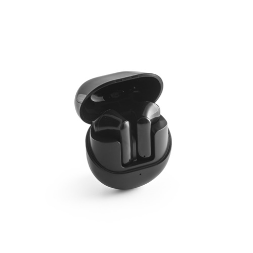 black BURTON. Auriculares inalámbricos con 8 horas de autonomía en ABS reciclado (100% rABS)