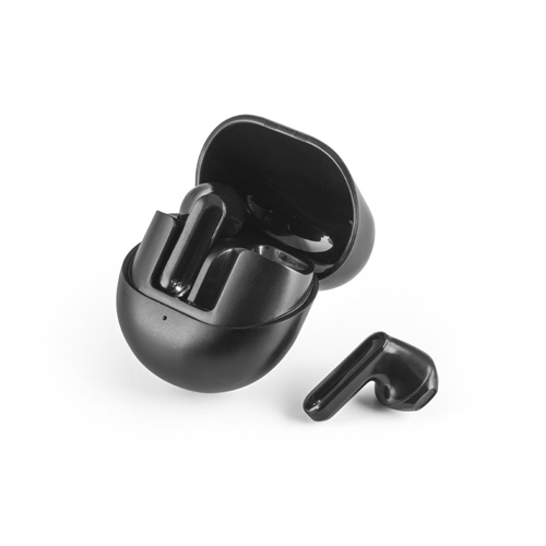 black BURTON. Auriculares inalámbricos con 8 horas de autonomía en ABS reciclado (100% rABS)