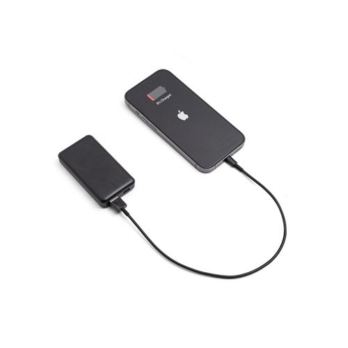 SHERYL. Batería externa de 4'000 mAh en ABS reciclado (100% rABS)