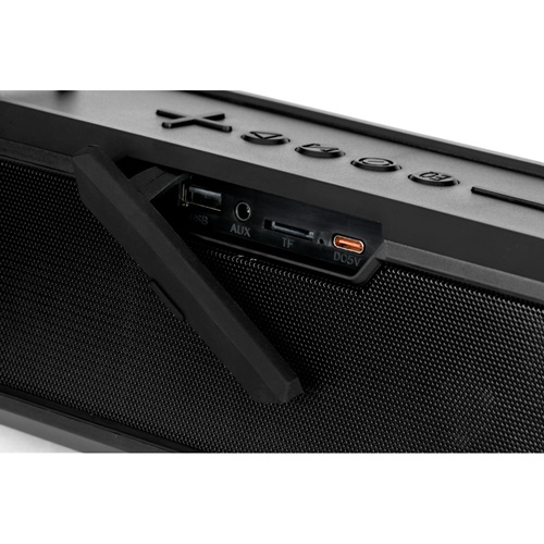 black Timberlake. Altavoz portátil de 16 W con 6 h de autonomía en ABS