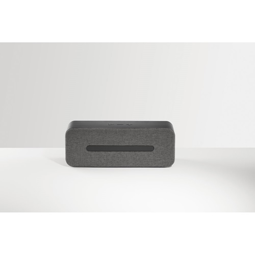 gris oscuro THUNDER. Altavoz portátil con micrófono