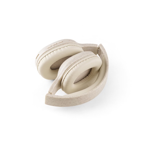 natural FEYNMAN. Auriculares inalámbricos plegables con 4h de autonomía, fabricados con paja de trigo y ABS