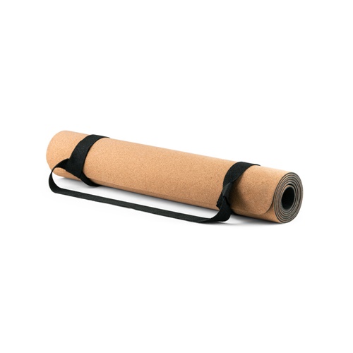 natural GERES. Colchoneta de ejercicios para yoga fabricada en corcho y TPE. De 3.7 mm de espesor