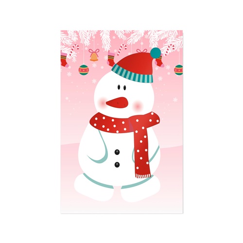 white GLIMN. Set compuesto por seis láminas con figuras navideñas y tres láminas de pegatinas