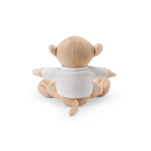 MONKY. Peluche con forma de mono con camiseta