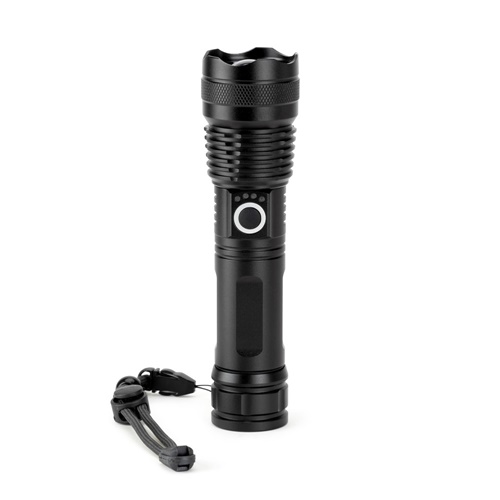 YVIAN. Linterna recargable de 10 W fabricada con aluminio (100% rAL)