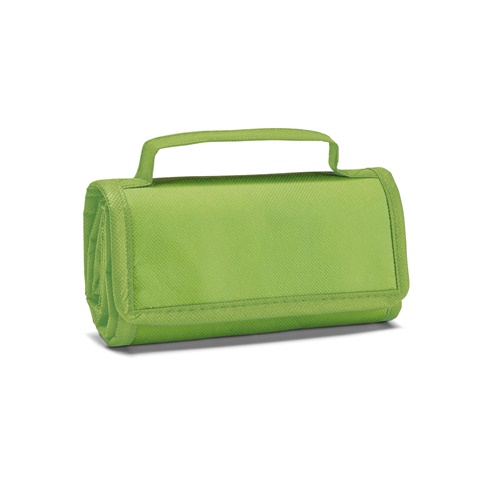 verde claro OSAKA. Bolsa térmica plegable 2 L en non-woven (80 g/m²)