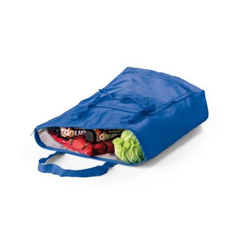 azul royal MAYFAIR. Bolsa térmica plegable en 210D