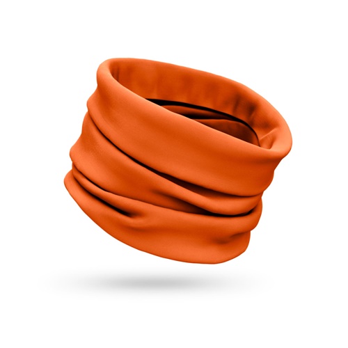 naranja CHARLOTTE. Bandana multifunciones (130 g/m²)