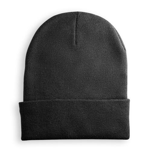 CARL. Gorro unisex de doble capa de poliéster reciclado (100% rPET)