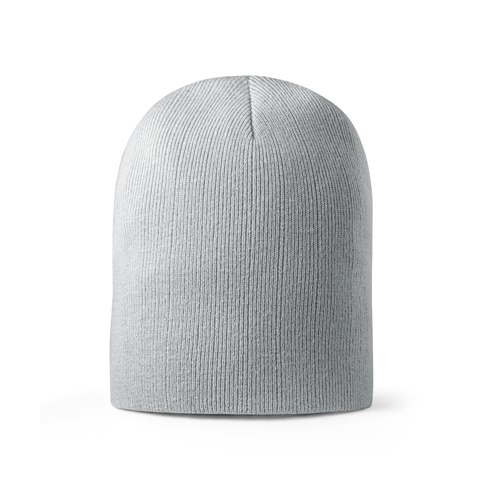 gris claro HAWK. Gorro unisex poliéster reciclado (100% rPET)