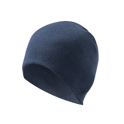 azul marino HAWK. Gorro unisex poliéster reciclado (100% rPET)