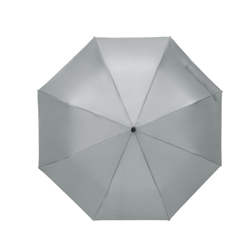 gris claro CIMONE. paraguas plegable poliéster reciclado (100% rPET) \