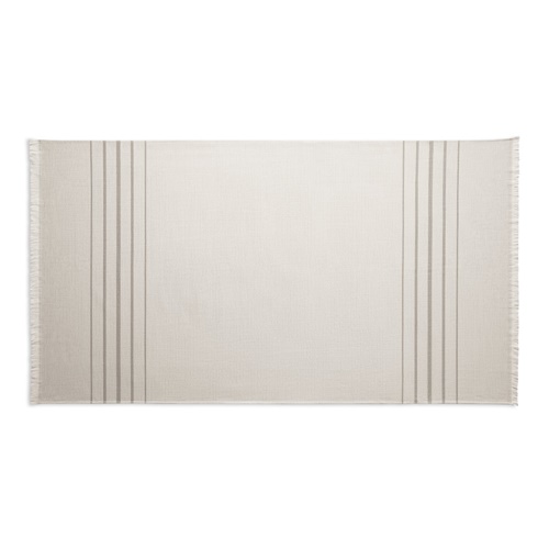 gris claro CAPLAN. Toalla multifuncional (260 g/m²) fabricada en algodón ligero y resistente (90%) y algodón reciclado (10%)