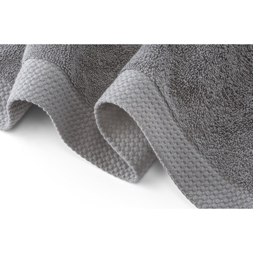 gray BARDEM L. Toalla de baño (500 g/m²) de algodón (82%) y algodón reciclado (18%)