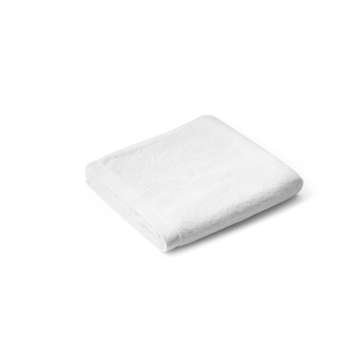 white BARDEM M. Toalla facial (500 g/m²) en algodón (82%) y algodón reciclado (18%)