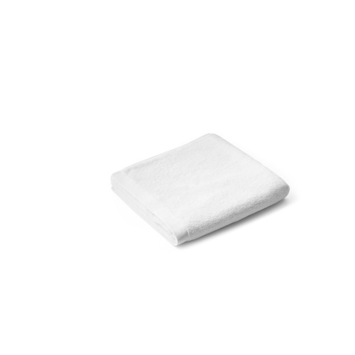 white BARDEM S. Toalla de mano (350 g/m²) de algodón (82%) y algodón reciclado (18%)