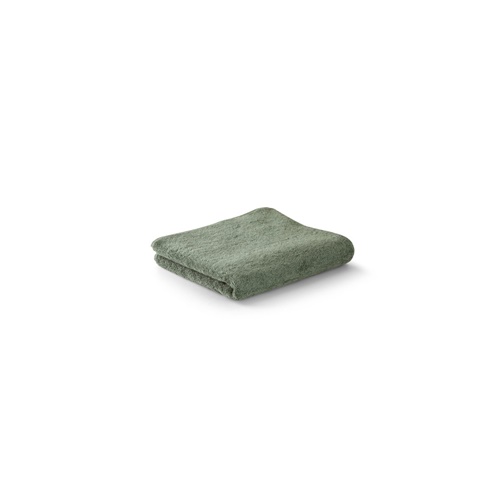 verde oscuro BARDEM S. Toalla de mano (350 g/m²) de algodón (82%) y algodón reciclado (18%)