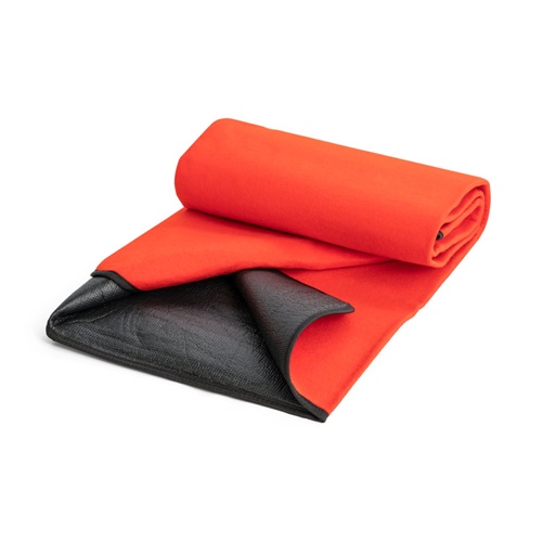red RILEY. Manta polar con asa de transporte y solapa (180 g/m²)