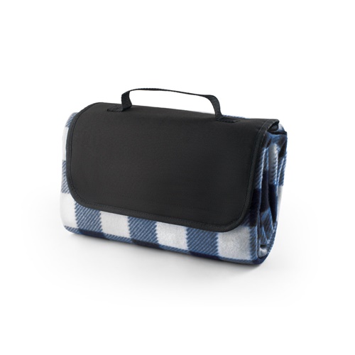 RILEY II. Manta de picnic con forro de EPE (180 g/m²) con estampado