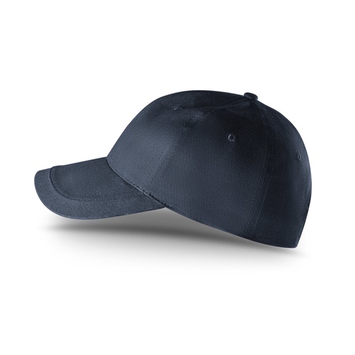 blue RYAN. Gorra confeccionada en algodón cepillado (65% reciclado)