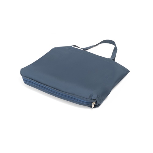 blue SKYLAR. Paraguas 2 en 1 con bolsa de compra de poliéster reciclado incluida