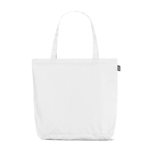 SKYLAR. Paraguas 2 en 1 con bolsa de compra de poliéster reciclado incluida