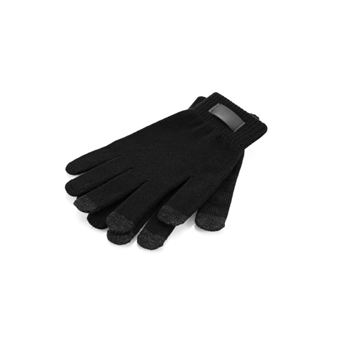 BURROW. Guantes de poliéster reciclado (100 % rPET) con puntas táctiles